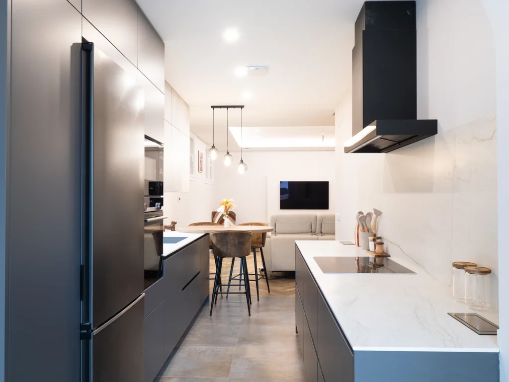 Project Mont Blanc Vista salón